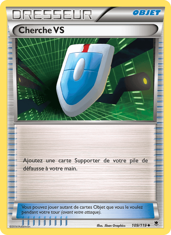 Cherche VS, card 109 from Vigueur Spectrale