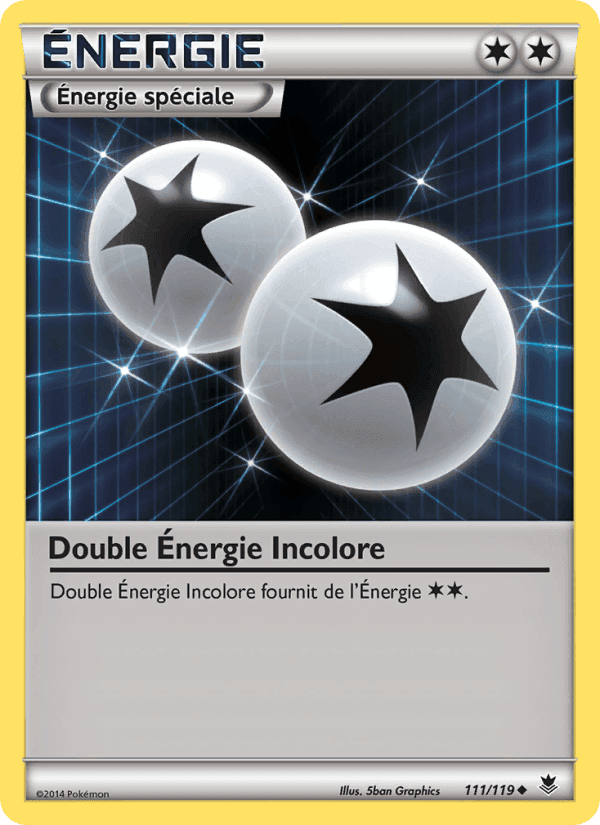 Double Énergie Incolore, carte 111 de Vigueur Spectrale