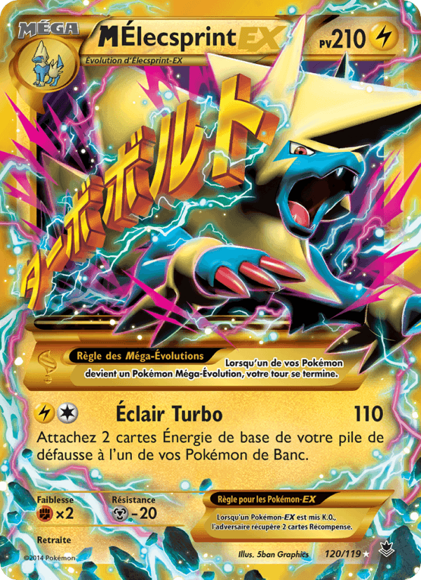 M-Élecsprint EX, card 120 from Vigueur Spectrale