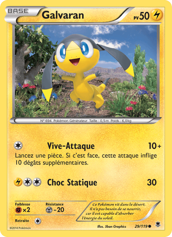 Galvaran, carte 29 de Vigueur Spectrale