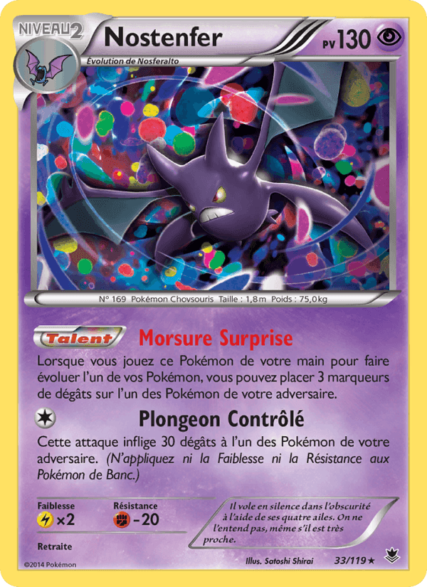 Nostenfer, carte 33 de Vigueur Spectrale