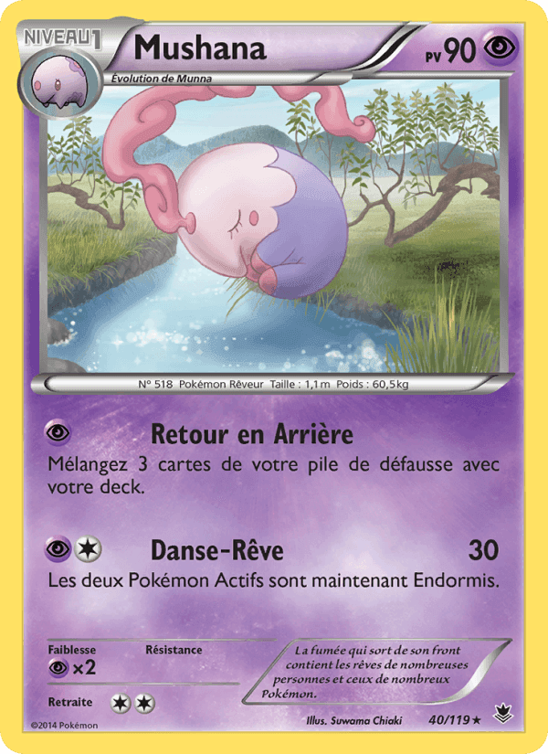 Mushana, carte 40 de Vigueur Spectrale