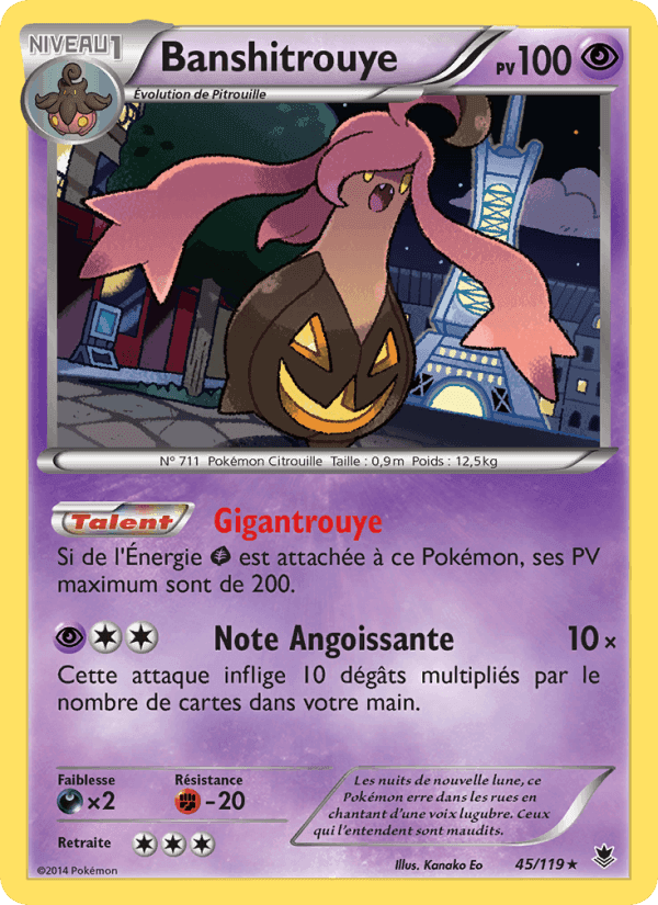 Banshitrouye, carta 45 di Vigueur Spectrale