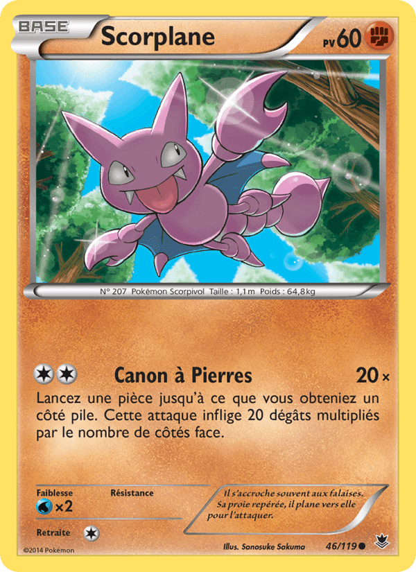 Scorplane, carte 46 de Vigueur Spectrale