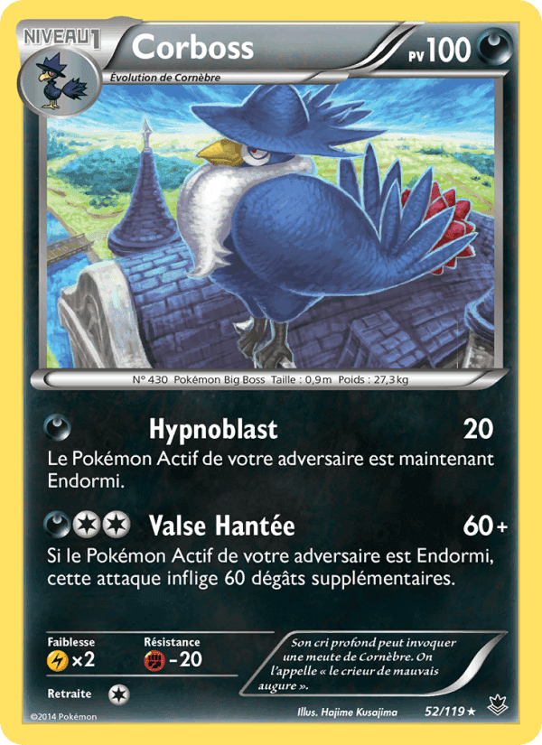 Corboss, carte 52 de Vigueur Spectrale