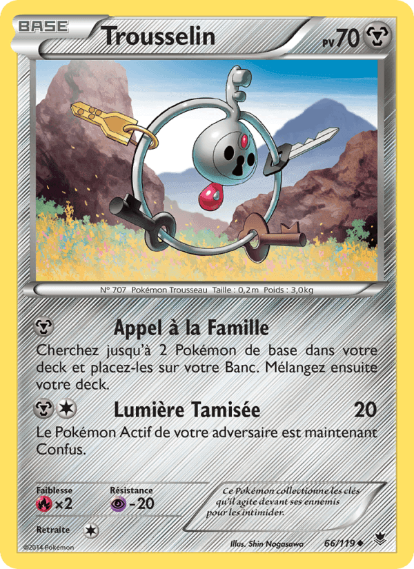 Trousselin, carte 66 de Vigueur Spectrale