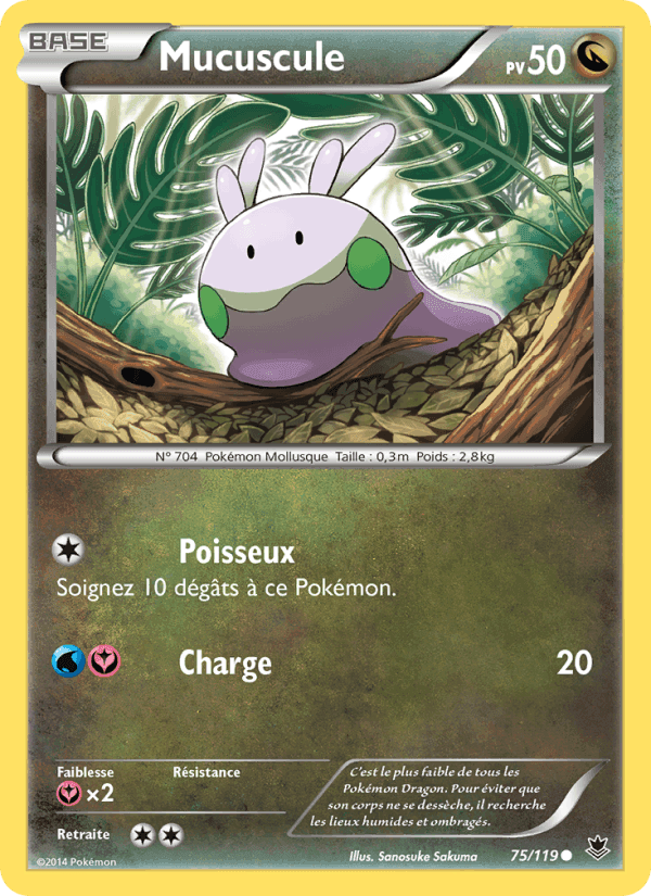 Mucuscule, carte 75 de Vigueur Spectrale