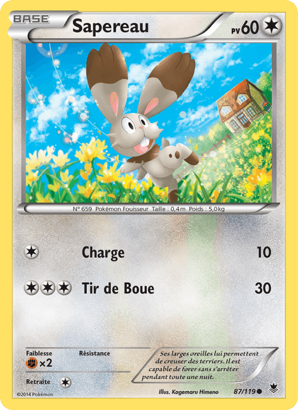 Sapereau, carte 87 de Vigueur Spectrale