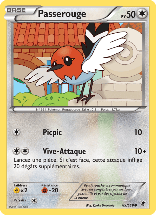 Passerouge, carte 89 de Vigueur Spectrale