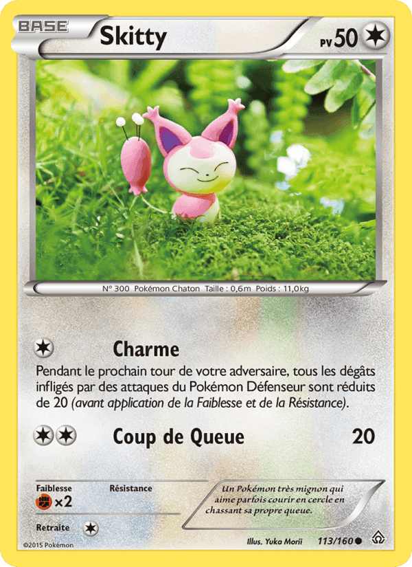 Skitty, carte 113 de Primo-Choc