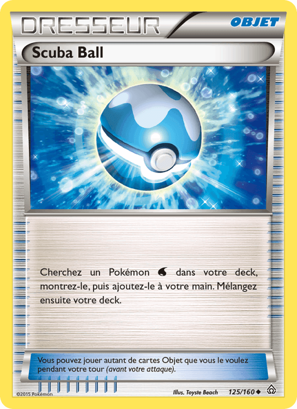 Scuba Ball, carte 125 de Primo-Choc