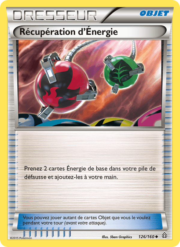 Récupération d'Énergie, card 126 from Primo-Choc
