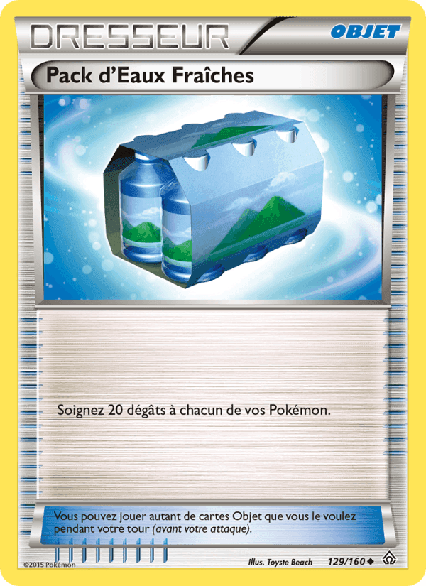 Pack d'Eaux Fraîches, carte 129 de Primo-Choc