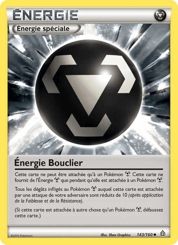 Énergie Bouclier, carte 143 de Primo-Choc