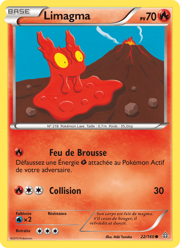 Limagma, carte 22 de Primo-Choc