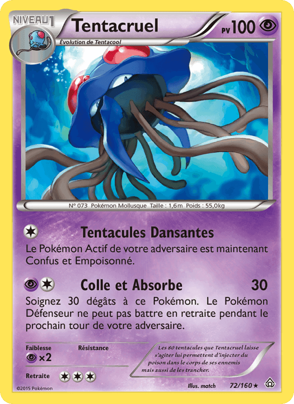 Tentacruel, carte 72 de Primo-Choc