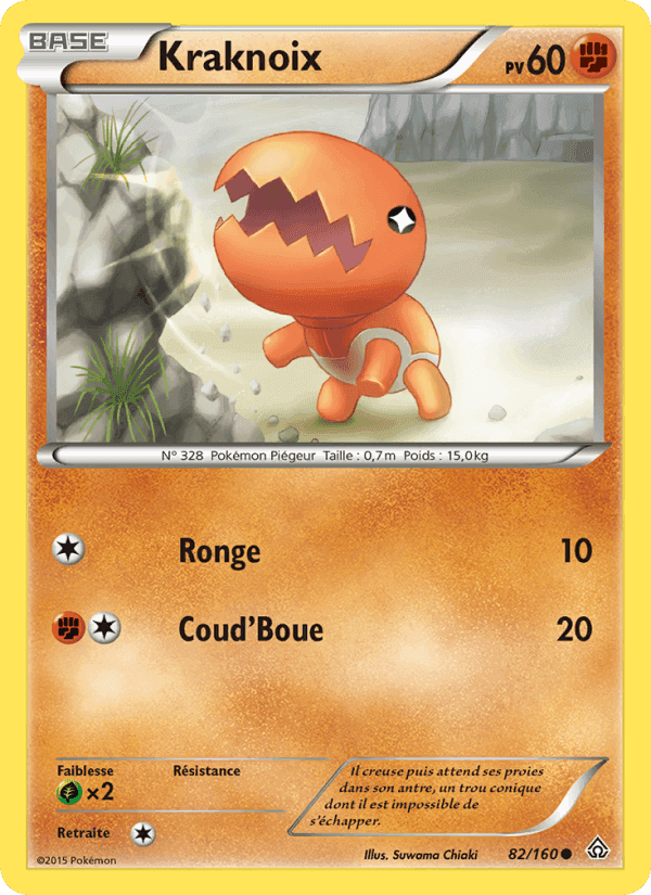 Kraknoix, carte 82 de Primo-Choc