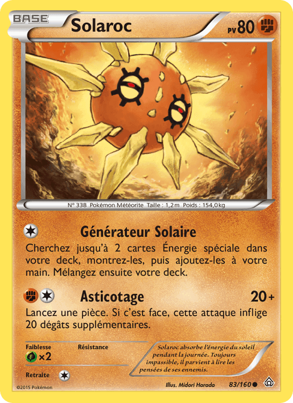 Solaroc, carte 83 de Primo-Choc