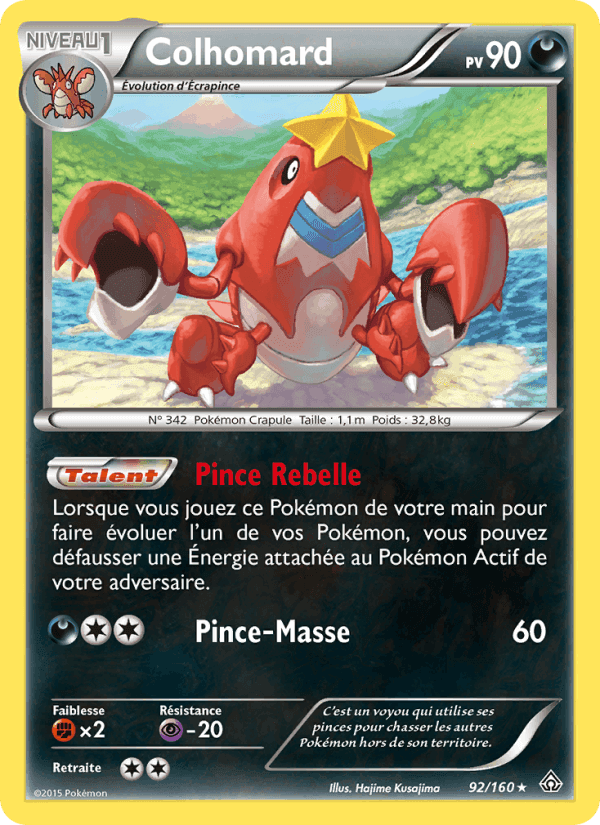 Colhomard, carte 92 de Primo-Choc