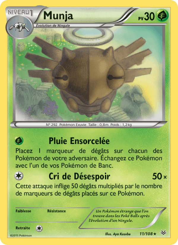 Munja, carte 11 de Ciel Rugissant