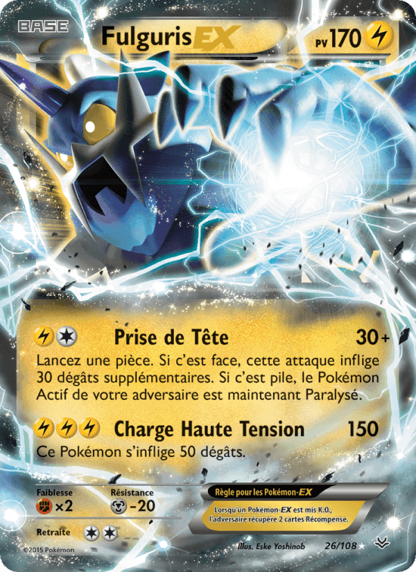 Fulguris EX, carte 26 de Ciel Rugissant