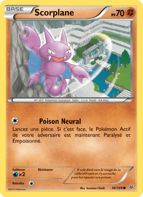 Scorplane, card 36 from Ciel Rugissant