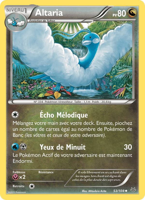 Altaria, card 53 from Ciel Rugissant