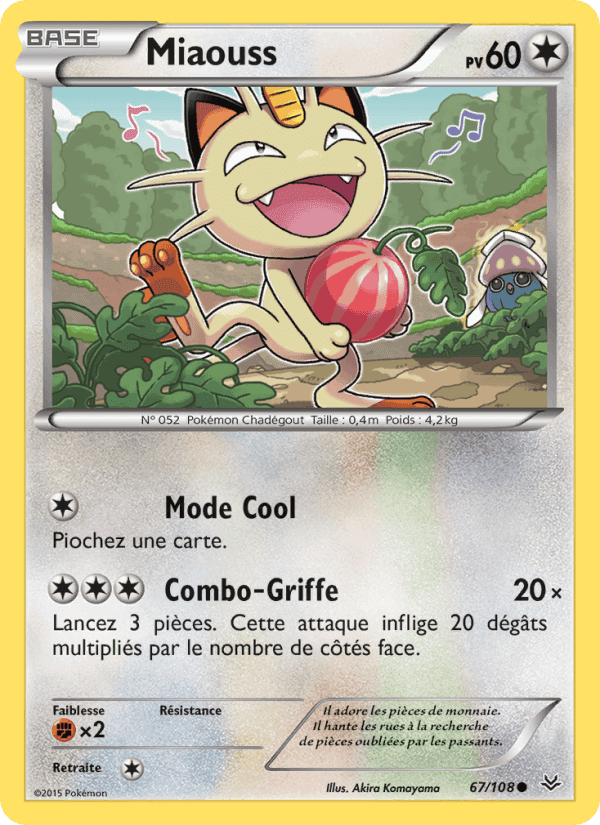 Miaouss, card 67 from Ciel Rugissant