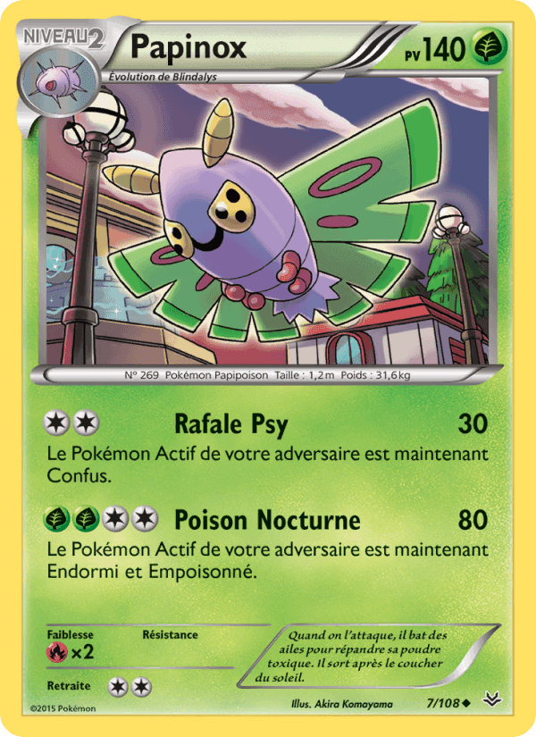 Papinox, carta 7 de Ciel Rugissant