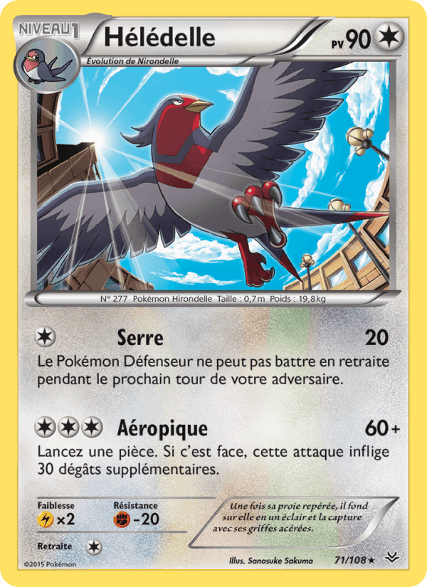 Hélédelle, carte 71 de Ciel Rugissant