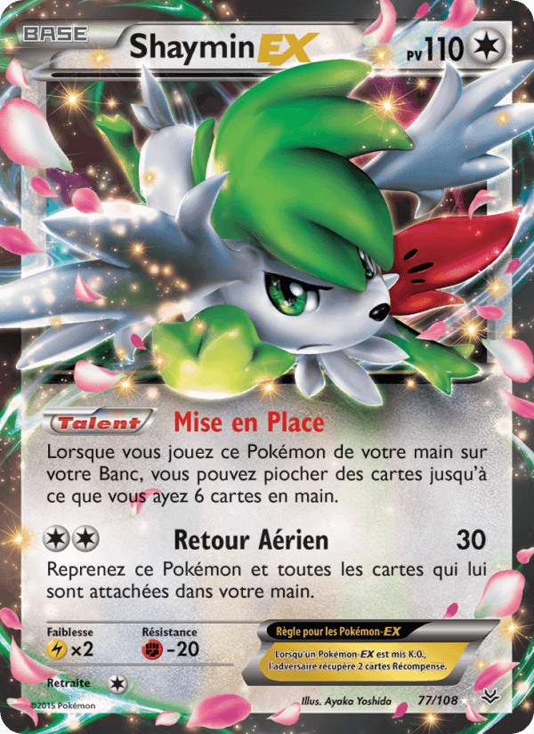 Shaymin EX, carta 77 di Ciel Rugissant