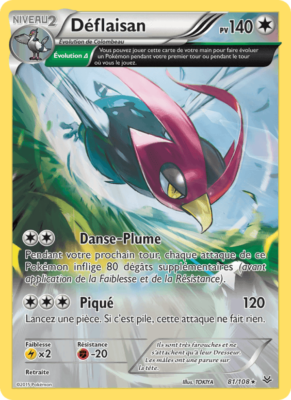 Déflaisan, card 81 from Ciel Rugissant
