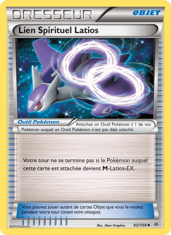 Lien Spirituel Latios, carte 85 de Ciel Rugissant