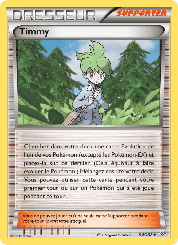 Timmy, carte 94 de Ciel Rugissant