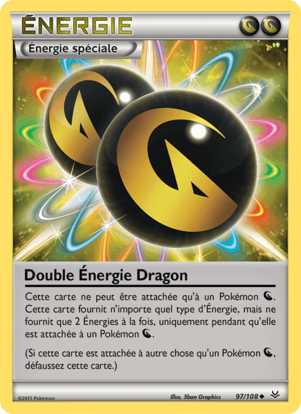 Double Énergie Dragon, carta 97 di Ciel Rugissant