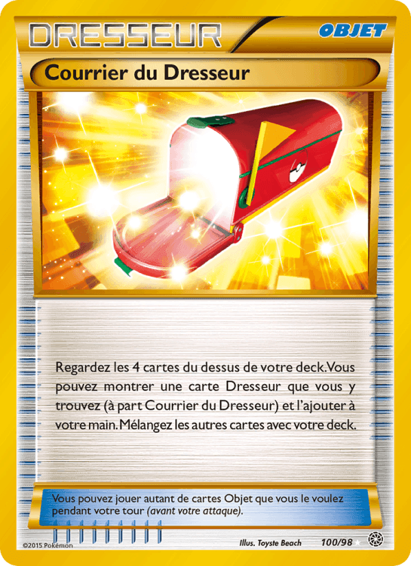 Courrier du Dresseur, carte 100 de Origines Antiques