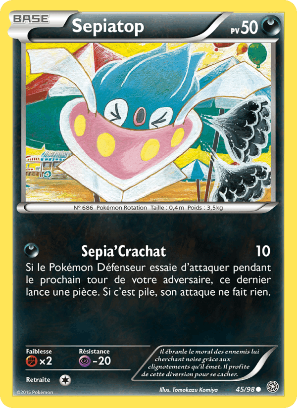 Sepiatop, carte 45 de Origines Antiques