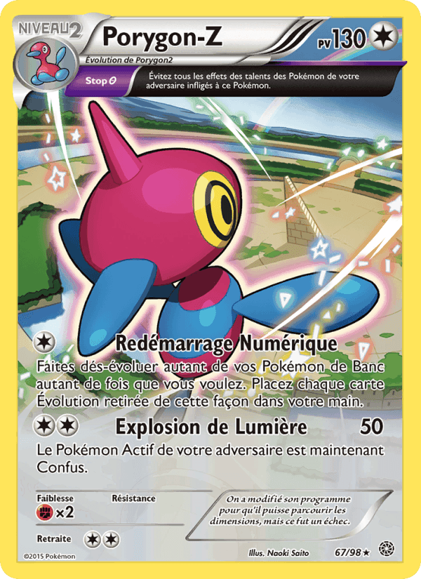 Porygon-Z, carte 67 de Origines Antiques