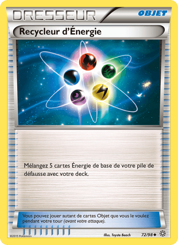 Recycleur d'Énergie, carte 72 de Origines Antiques