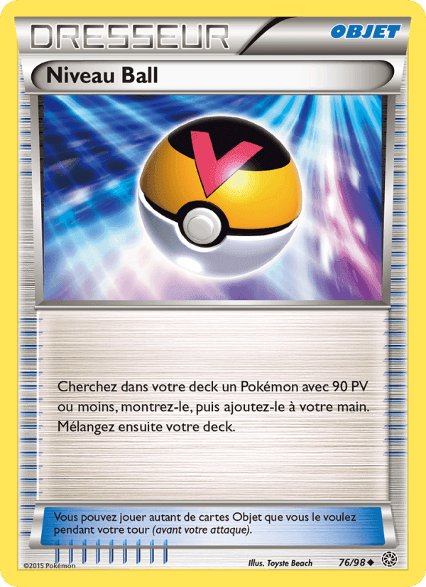 Niveau Ball, carte 76 de Origines Antiques