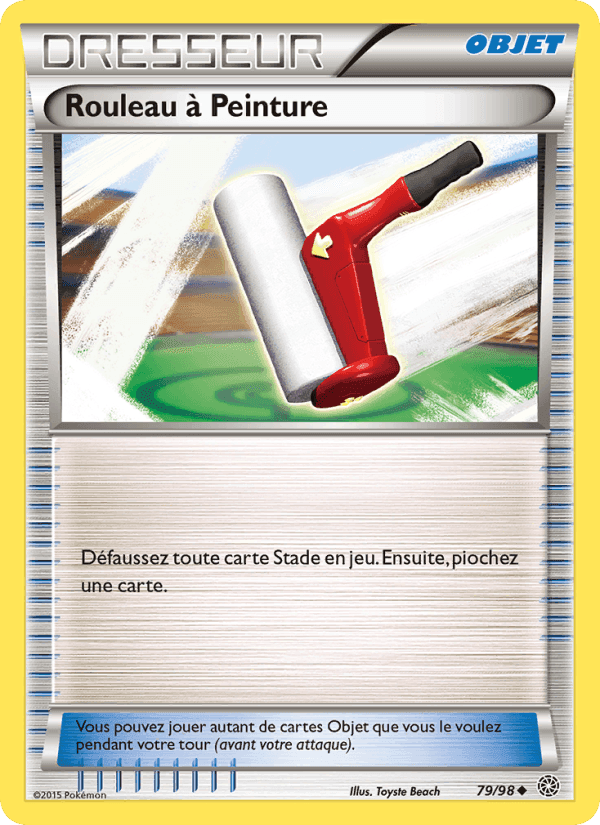 Rouleau à Peinture, carte 79 de Origines Antiques