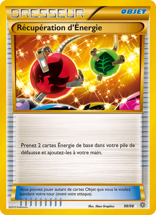Récupération d'Énergie, card 99 from Origines Antiques