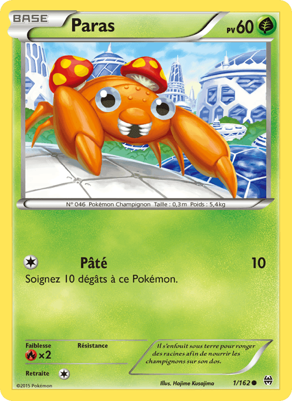 Paras, carte 1 de Impulsion Turbo