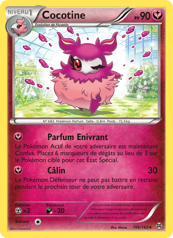 Cocotine, carte 106 de Impulsion Turbo
