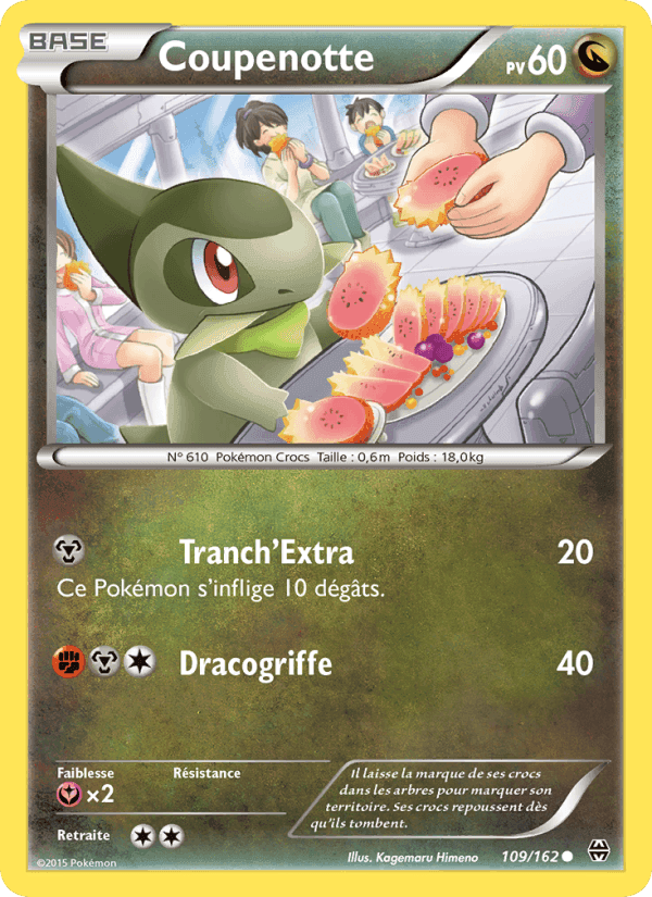 Coupenotte, card 109 from Impulsion Turbo