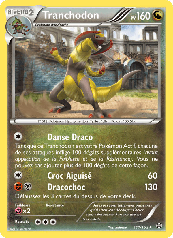 Tranchodon, carta 111 de Impulsion Turbo