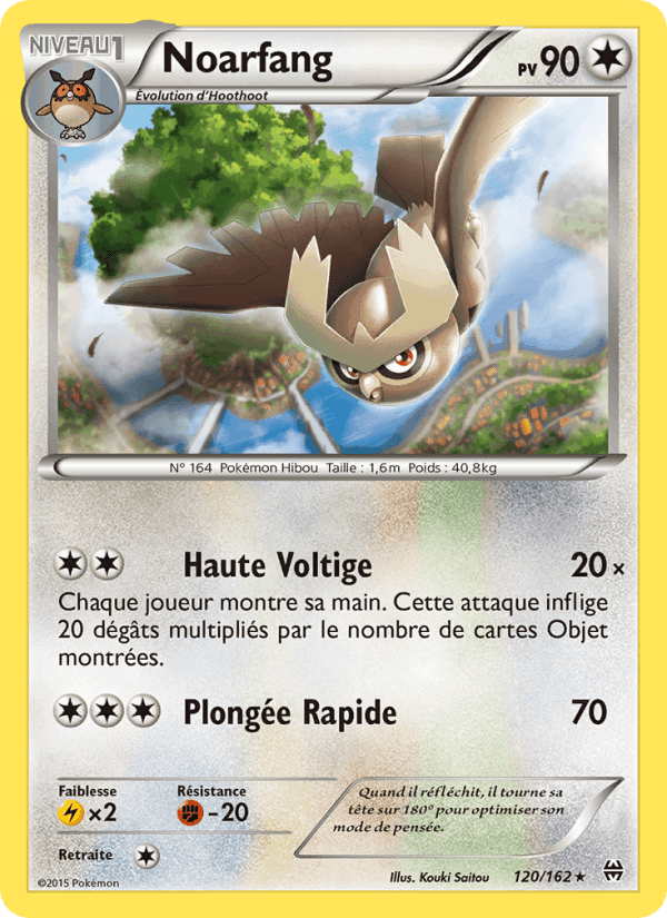 Noarfang, carte 120 de Impulsion Turbo
