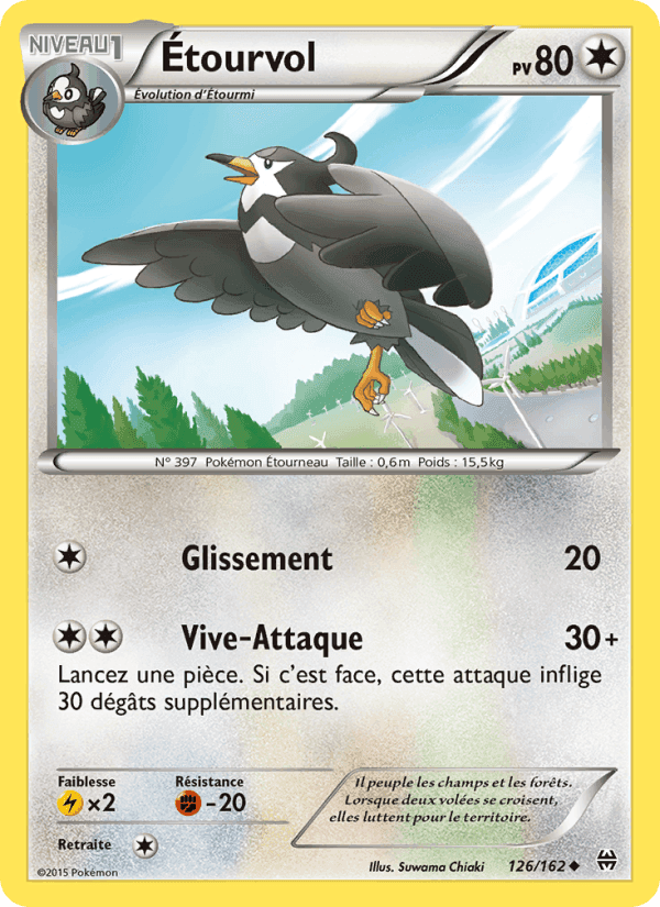 Étourvol, carte 126 de Impulsion Turbo
