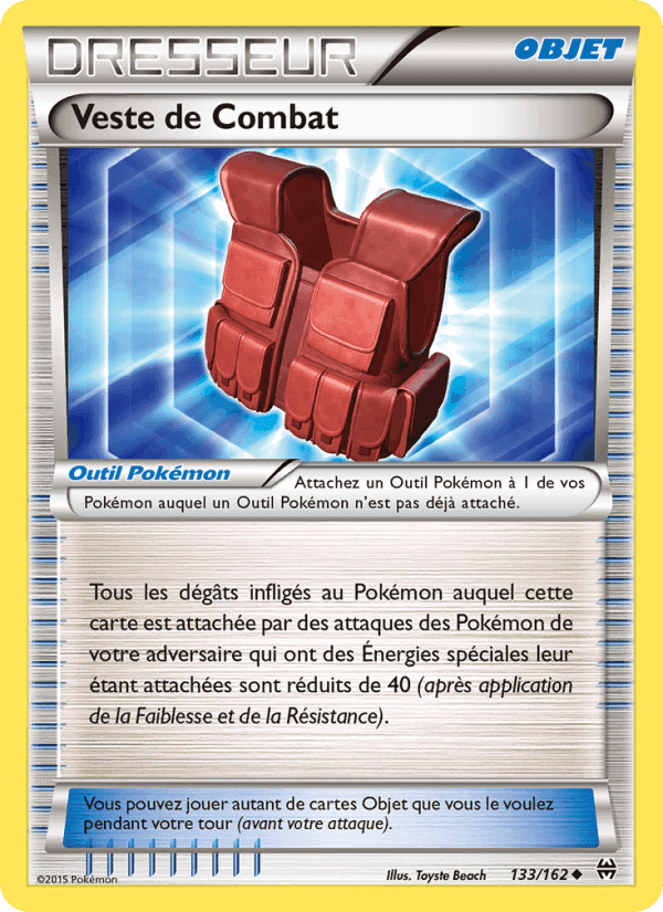 Veste de Combat, carte 133 de Impulsion Turbo