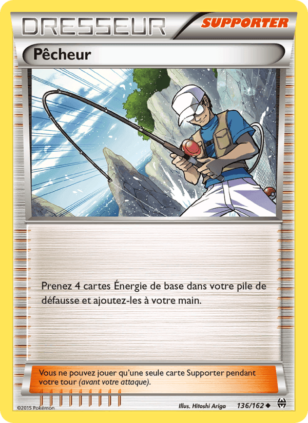 Pêcheur, card 136 from Impulsion Turbo